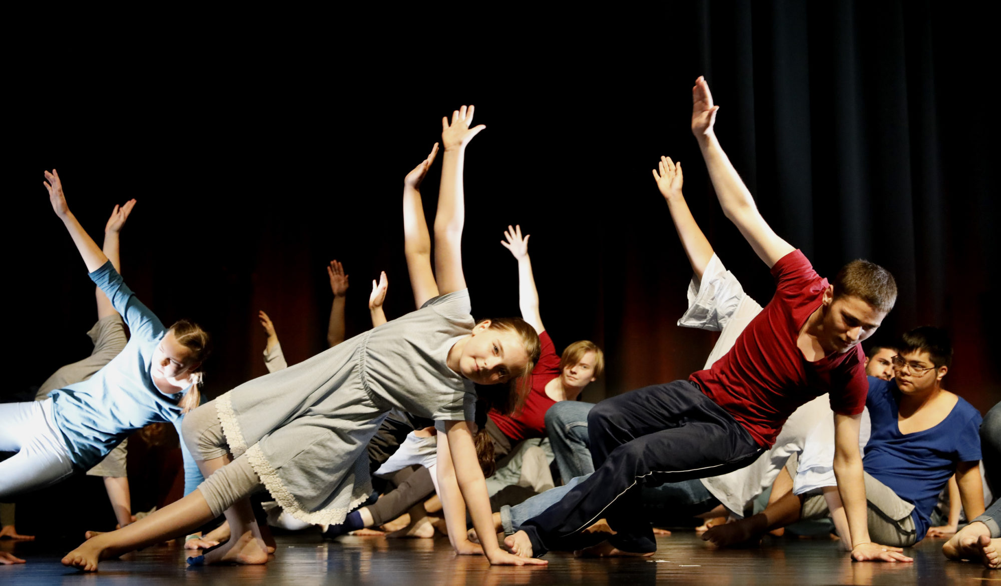 Präsentation des inklusiven Tanzprojekts in der Clauberg-Halle - Klavier-Festival Ruhr