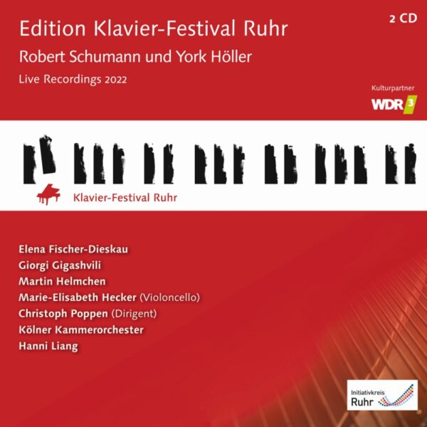 Edition Klavier-Festival Ruhr Vol. 41 (2022) – 2 CDs: Robert Schumann und York Höller