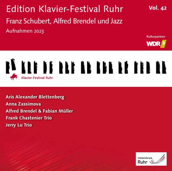NEU: Edition Klavier-Festival Ruhr Vol. 42 (2023) – 3 CDs: Franz Schubert, Alfred Brendel und Jazz