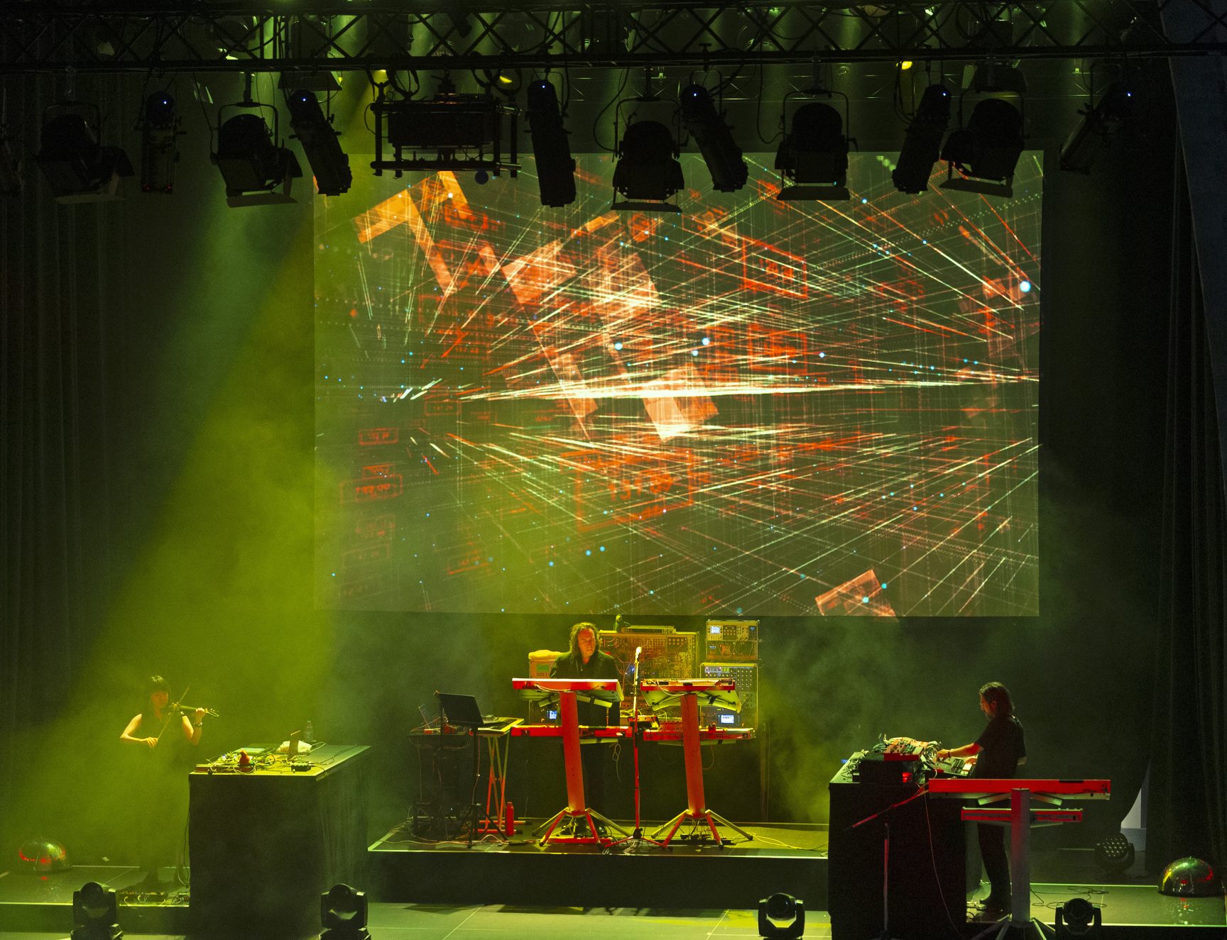 Klavierfestival Ruhr; Konzert Tangerine Dream, Heilig Kreuz Kirche, Gelsenkirchen